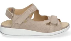 Durea - Wijdte H - 7407 9567 - Taupe - Uitneembaar voetbed
