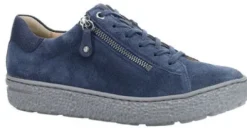 Hartjes - Wijdte H - 162.1401/34 - Blauw - Uitneembaar voetbed